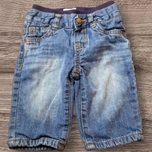 CHILDRENS PLACE INFANT SZ 3-6 MTH DISTRESSED JEANS